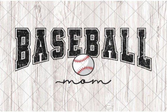 Baseball Mama PNG: A Charming Embroidery Design