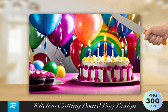 Birthday Cutting Board PNG Design Review