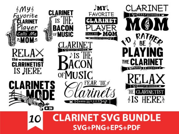 Clarinet Mom SVG Bundle: A Designer's Review