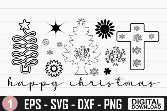 Happy Christmas: A Festive Touch for Your Embroidery Projects