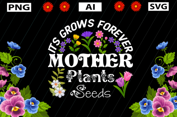 Its Grows Forever: A Mother's Love Embroidered