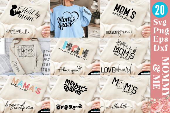 Review: Mommy Me SVG Bundle for Embroidery