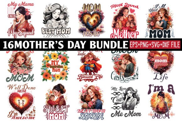 Review: Mother's Day Bundle 16 Designs