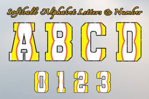 Reviewing Digital Baseball SoftballMixAlphabet Png