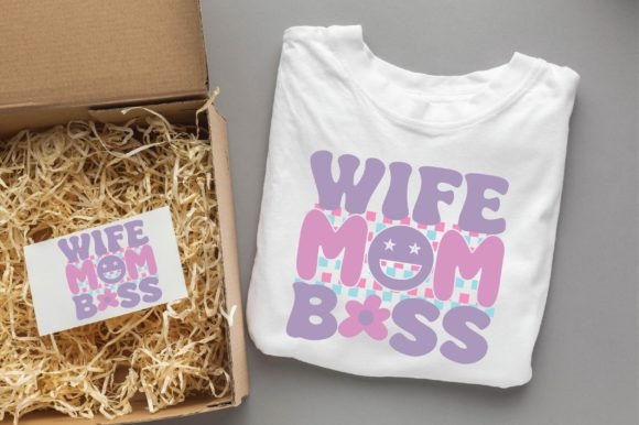 Wife Mom Boss SVG PNG: A Versatile Embroidery Design